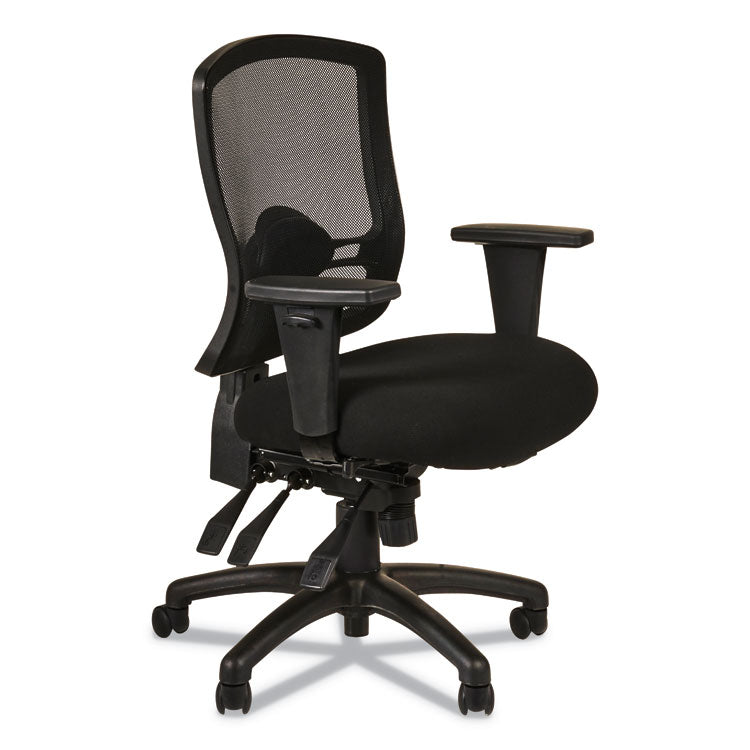 Alera Alera Etros Series Mid-Back Multifunction with Seat Slide Chair, Supports Up to 275 lb, 17.83" to 21.45" Seat Height, Black (ALEET4217) Each