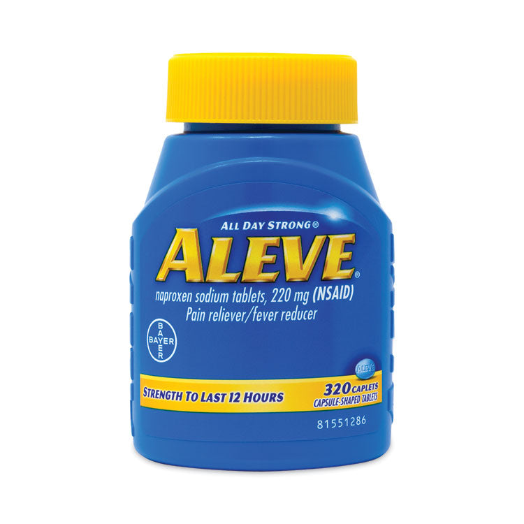 Aleve Pain Reliever Tablets 220 mg, 320/Bottle, Ships in 1-3 Business Days (GRR22000849) Each