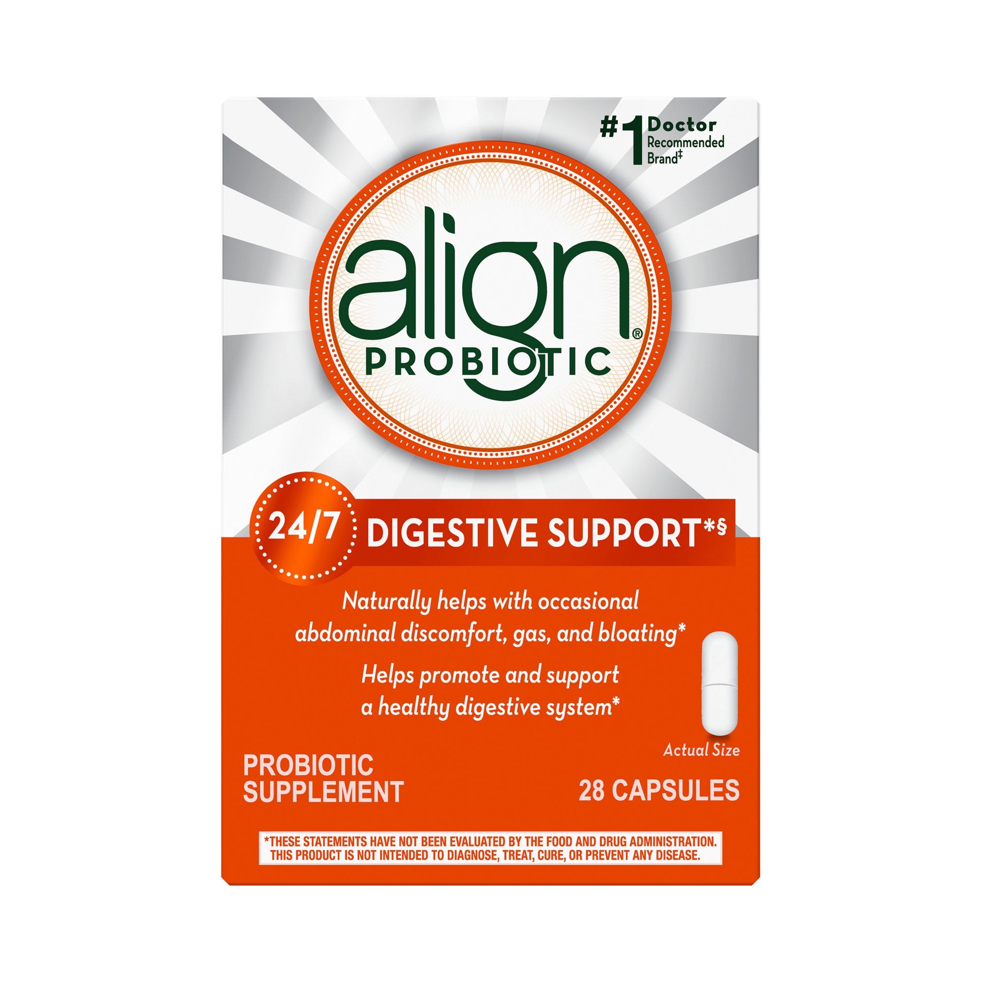 Align Probiotic Dietary Supplement 28 per Box Capsule (636010_BX) 1/BX