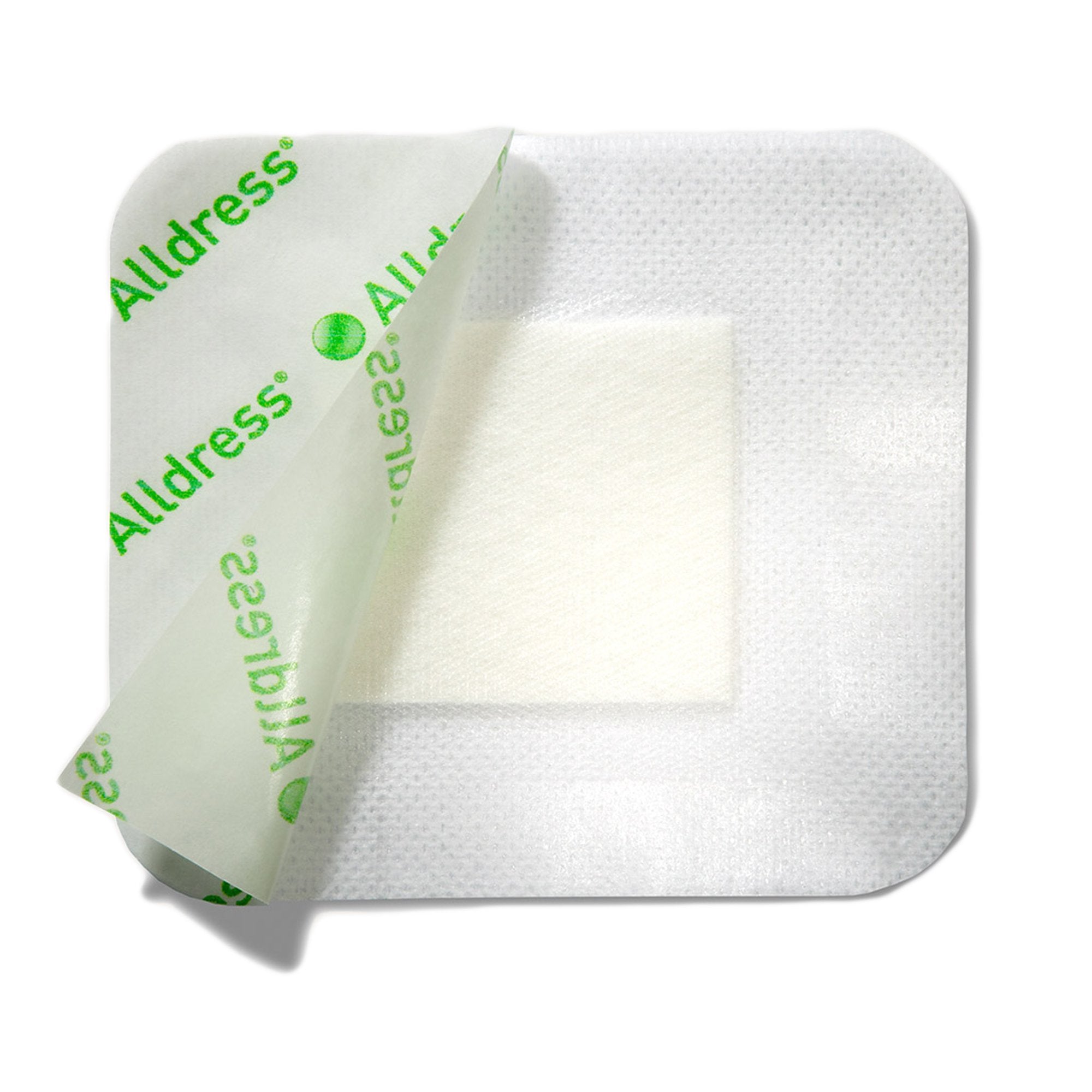 Alldress Composite Dressing 4 X 4 Inch Square Sterile Waterproof Film Backing (714235_CS) 70/CS