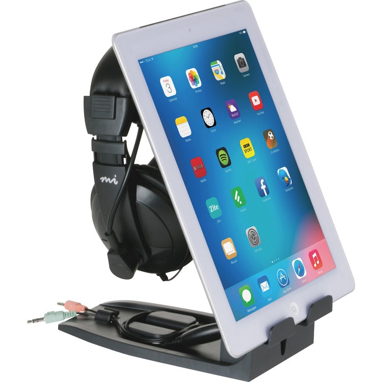 Allsop Headset Hangout, Plastic, Black (ASP31661) Each