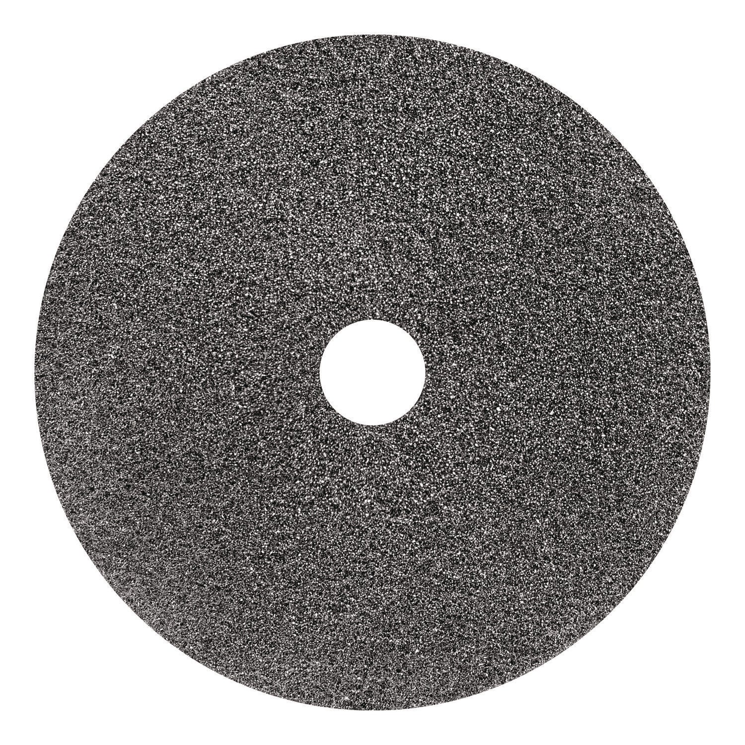 Americo Black Diamond 800 Deep Cleaning Pad, 20" Diameter, 800 Grit, Black/Gray, 2/Carton (AM7442220) Case of 2