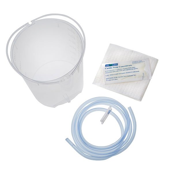 AMSure Enema Bucket Set NonSterile 1500 mL (1030992_CS) 50/CS