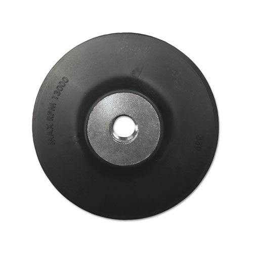 Anchor Brand Backing Pad for Resin Fiber Sanding Disc, 5 in X 5/8 in - 11, Medium (102-BP-500) Box of 10