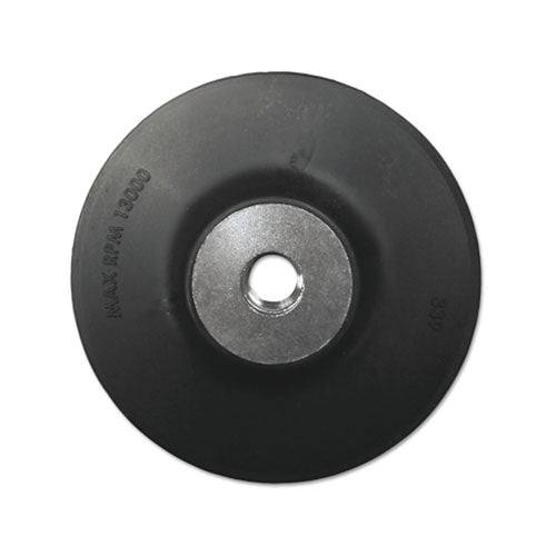 Anchor Brand Heavy Duty Back-up Pad, 4-1/2 in x 5/8 in -11, 12000 RPM (102-PP4250) Box of 10