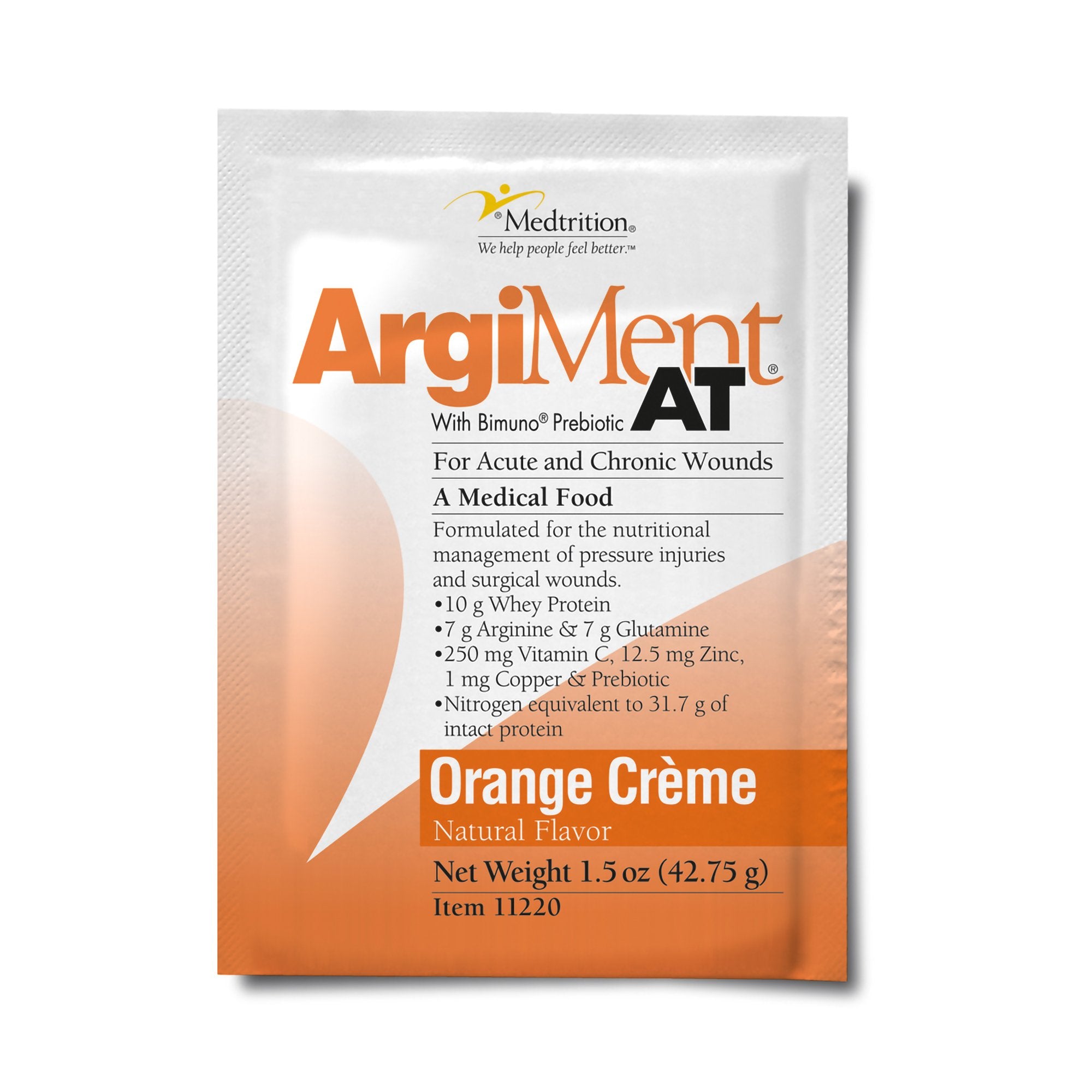 ArgiMent AT Oral Supplement Orange Crme Flavor Powder 1.5 oz. Individual Packet (937736_EA) 1/EA