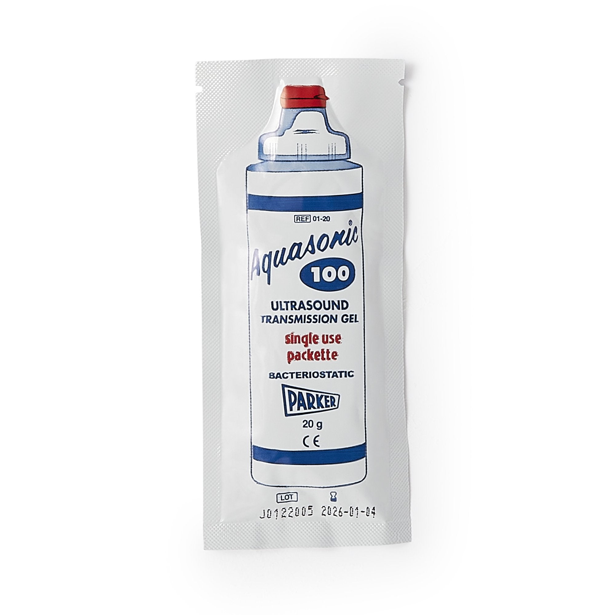Aquasonic Ultrasound Gel High Viscosity 20 gram Packet NonSterile (728019_CS) 400/CS