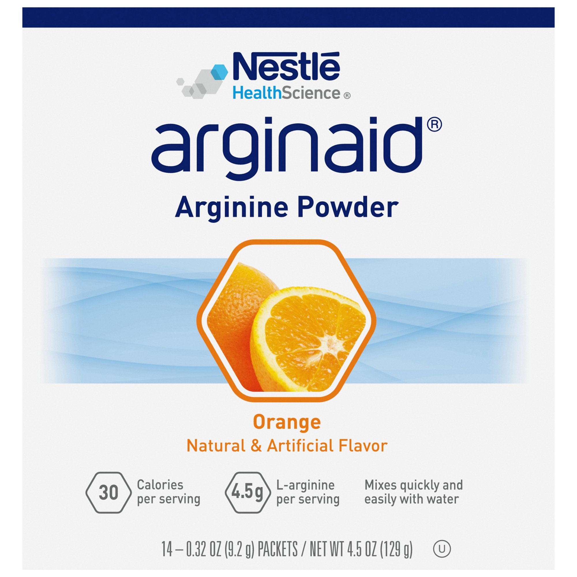 Arginaid Oral Supplement Orange Flavor Powder 0.32 oz. Individual Packet (746879_EA) 1/EA