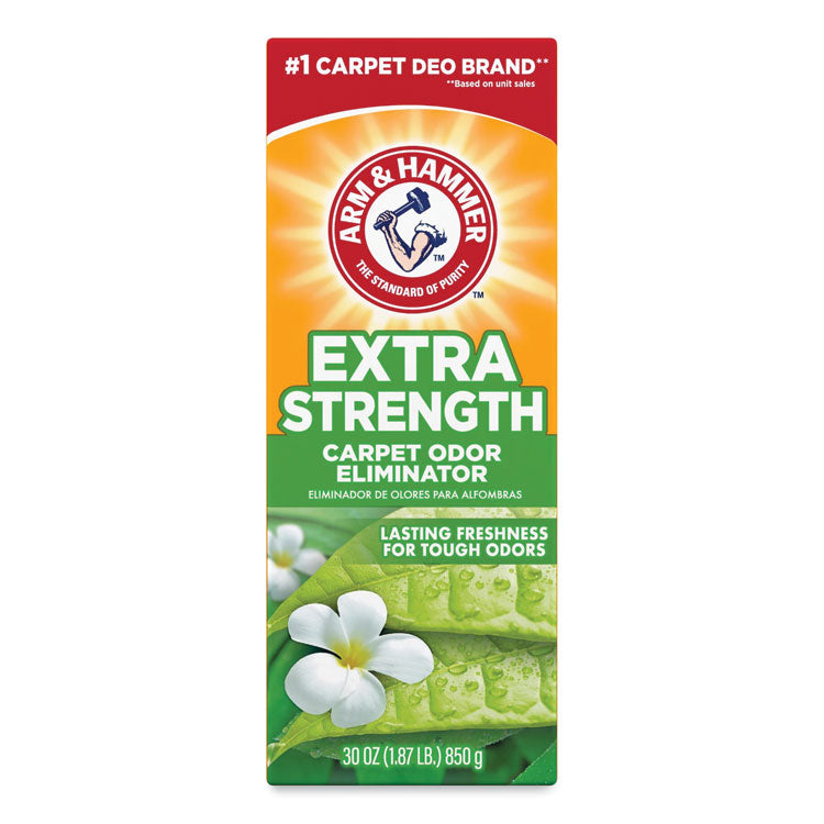 Arm & Hammer Deodorizing Carpet Cleaning Powder, Fresh, 30 oz Box, 6/Carton (CDC3320011538) Each