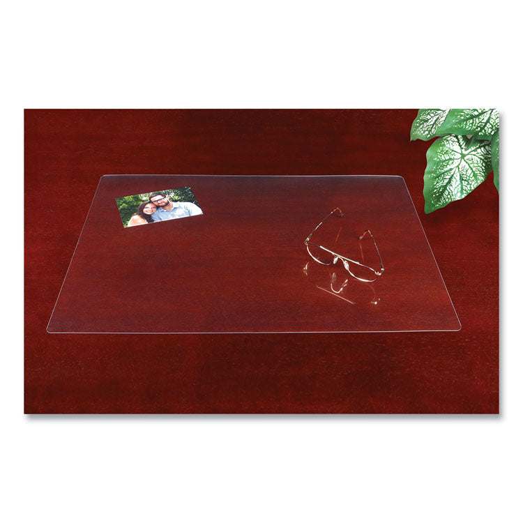 Artistic Eco-Clear Desk Pad with Antimicrobial Protection, 17 x 22, Clear (AOP7030) Each
