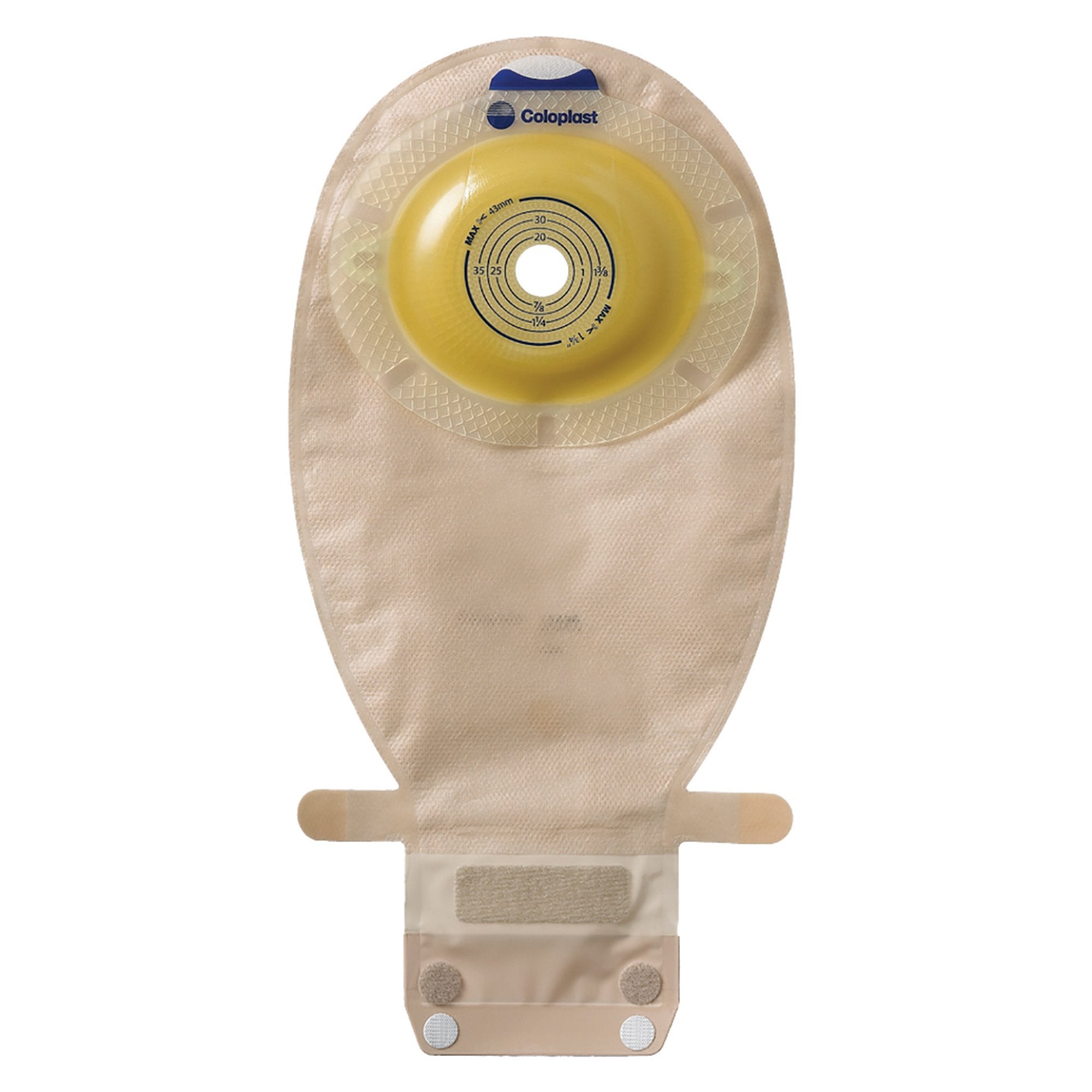 Assura Original Ostomy Pouch Two-Piece System 11-1/2 Inch Length, Maxi Drainable (539763_BX) 10/BX