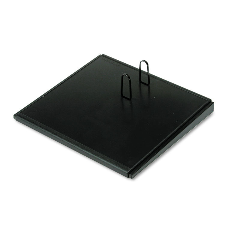 AT-A-GLANCE Desk Calendar Base for Loose-Leaf Refill, 2 Rings, 4.5" x 8", Black (AAGE2100) Each