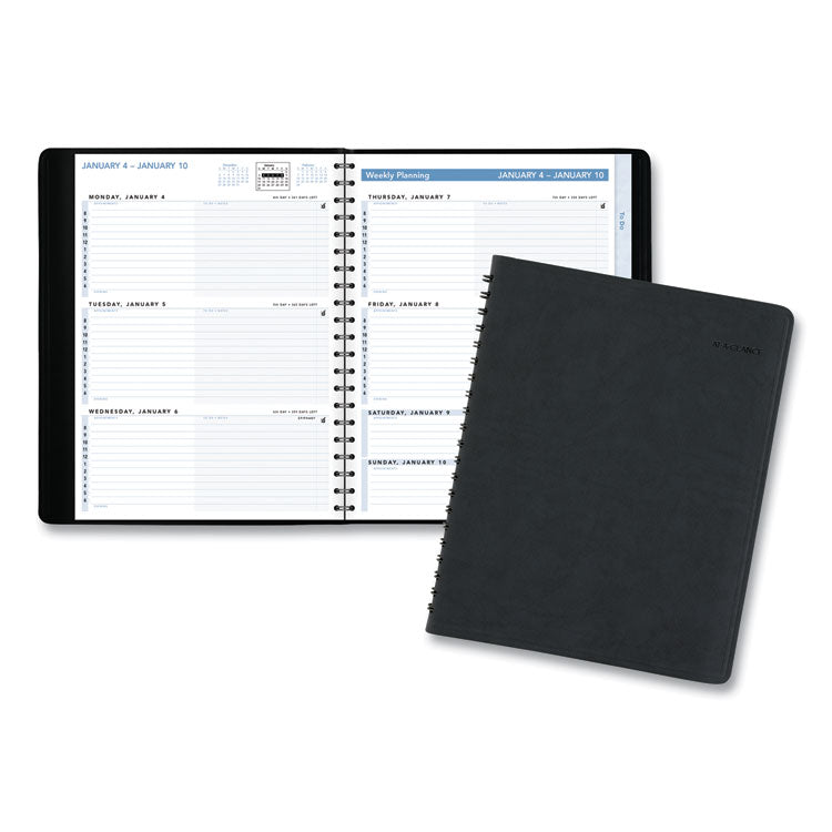 AT-A-GLANCE The Action Planner Weekly Appointment Book, 11 x 8, Black Cover, 12-Month (Jan to Dec): 2026 (AAG70EP0105) Each