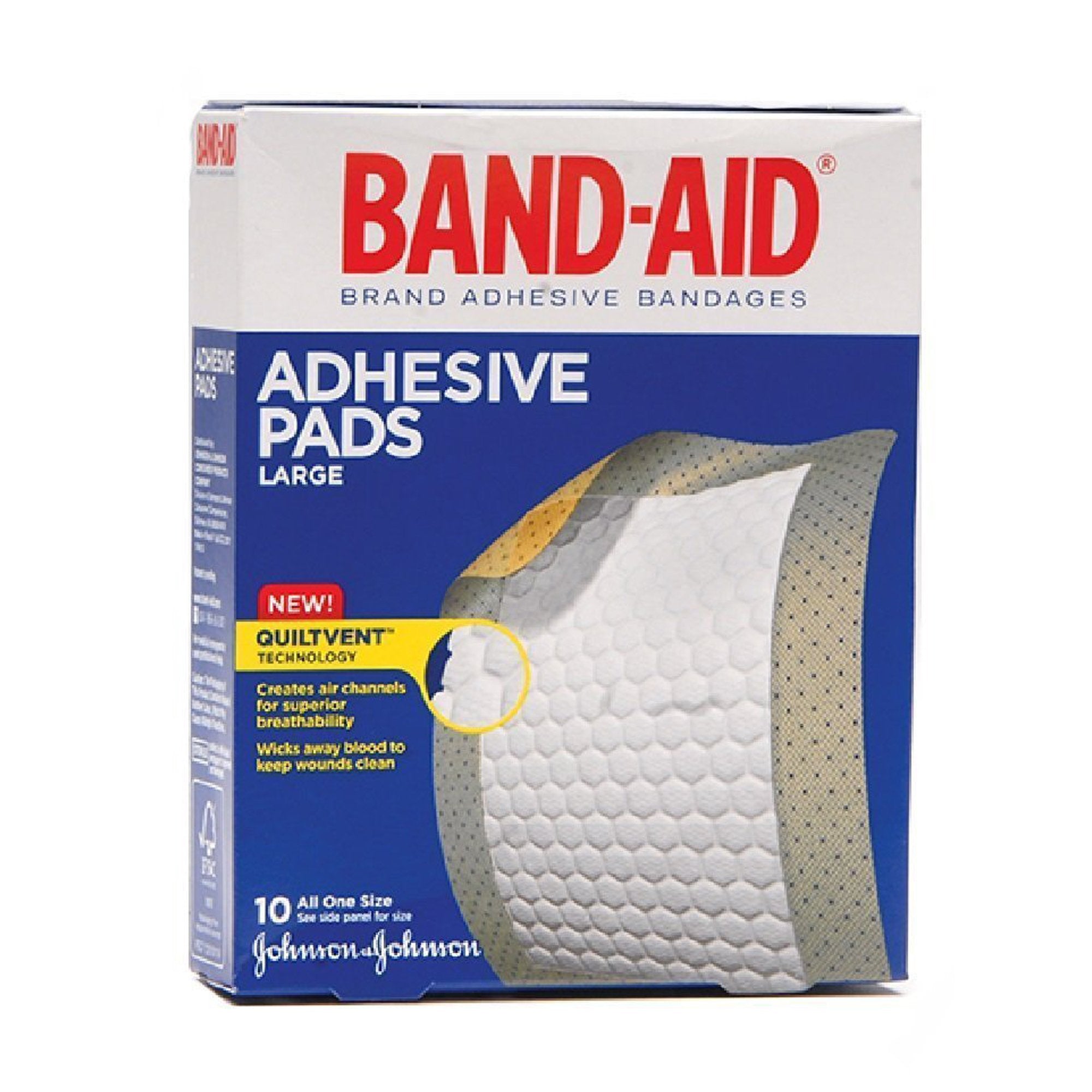 Band-Aid Adhesive Strip 2-7/8 X 4 Inch Plastic Rectangle Tan Sterile (781048_BX) 10/BX