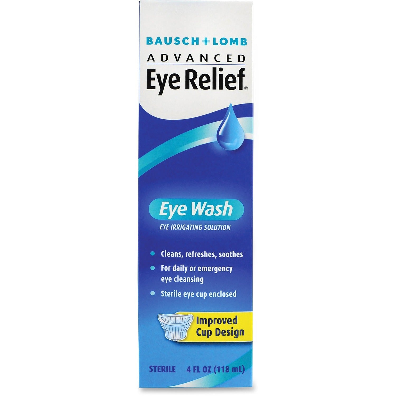 Bausch   Lomb 620252 4 Ounce Eye Wash, Removes Foreign Particles (BAL620252) Each
