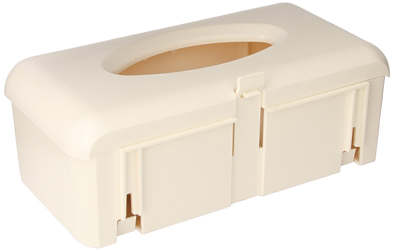 BD Glove Box Holder Horizontal Mounted 1-Box Capacity Ivory 4-1/4 X 7 X 12 Inch Plastic (243873_EA) 1/EA
