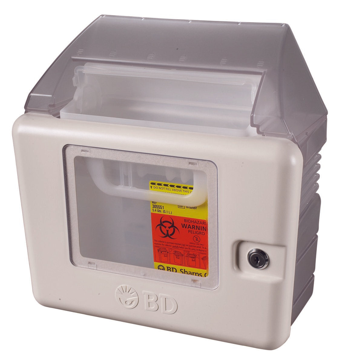 BD Sharps Container Cabinet / Wall Enclosure Wall Mount Locking (419813_CS) 1/CS