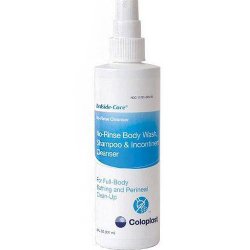 Bedside-Care Rinse-Free Shampoo and Body Wash 4 oz. Pump Bottle Unscented (1077628_EA) 1/EA