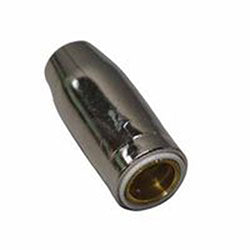 Bernard Quick Tip MIG Nozzle, Threaded, 5/8 in Bore, For Series 1 Tip, Plated Copper (360-N1C58Q) Each