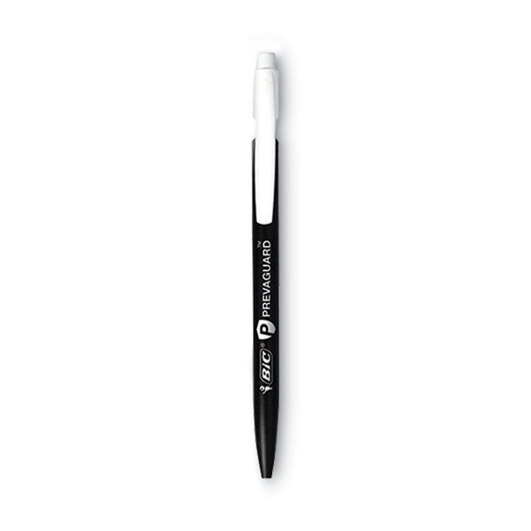 BIC PrevaGuard Media Clic Mechanical Pencils, 0.7 mm, HB (#2), Black Lead, 6 Black Barrel/6 Blue Barrel, Dozen (BICMPCMA11) 1 Dozen