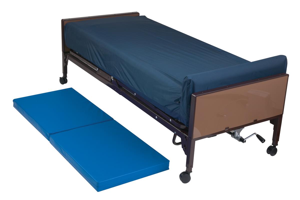 Bi-Fold Fall Mat, Vinyl, 24" x 66" x 3", 1 EA (MDTFM24663BI) Each