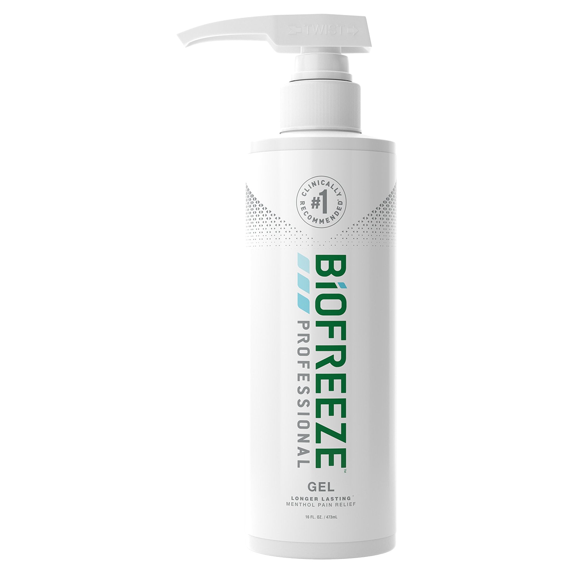 Biofreeze Professional Topical Pain Relief 5% Strength Menthol Topical Gel 16 oz. (1027517_CS) 24/CS