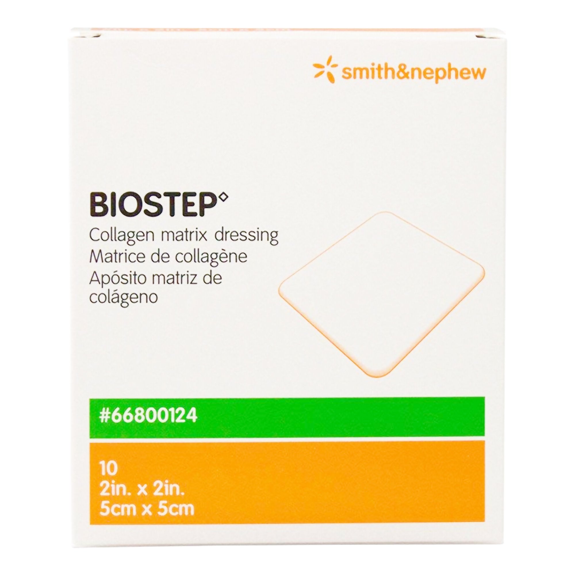Biostep Collagen Dressing 2 X 2 Inch Square Sterile (1117771_CS) 100/CS