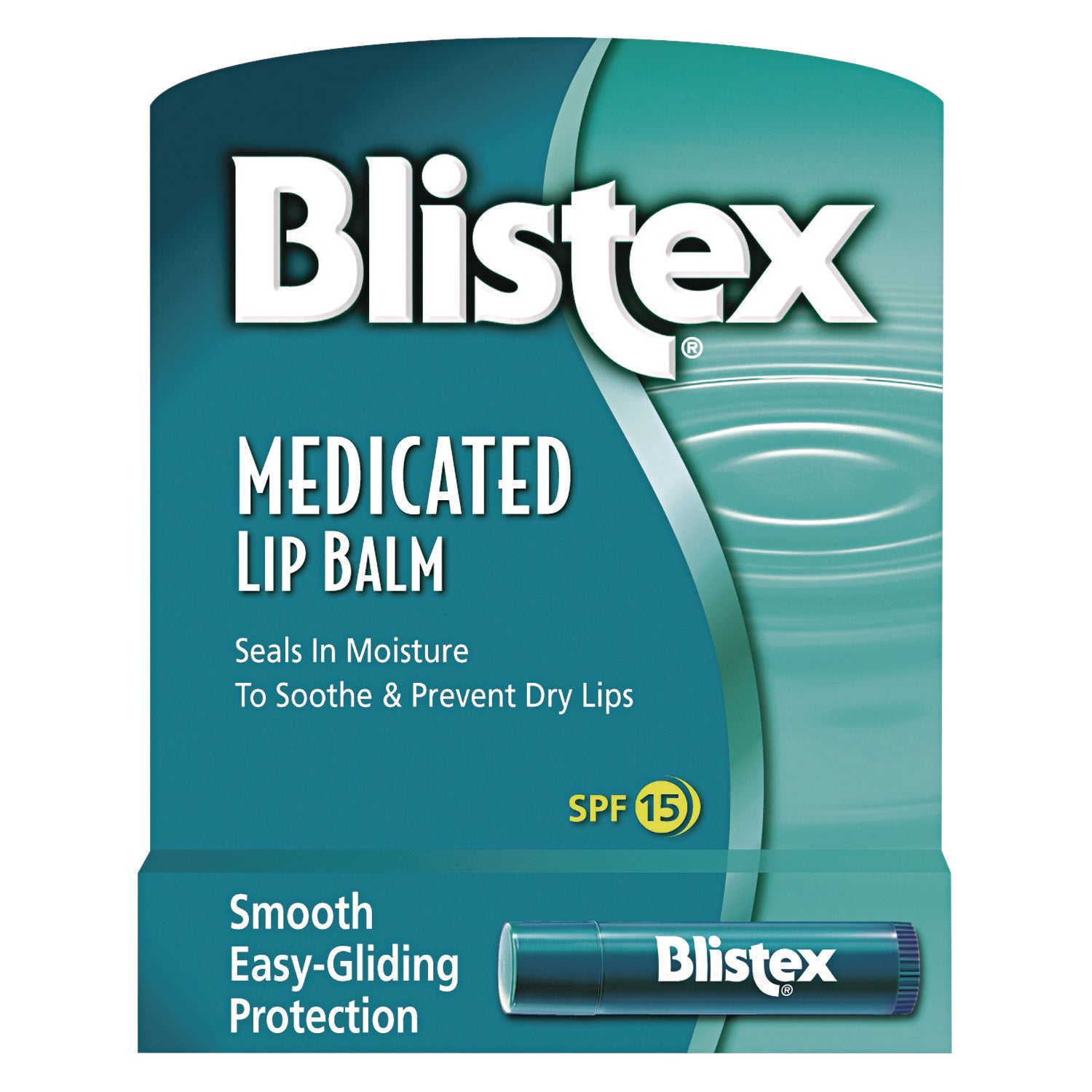 Blistex Medicated Lip Balm, SPF 15, 0.15 oz (PFYBL83124) Each