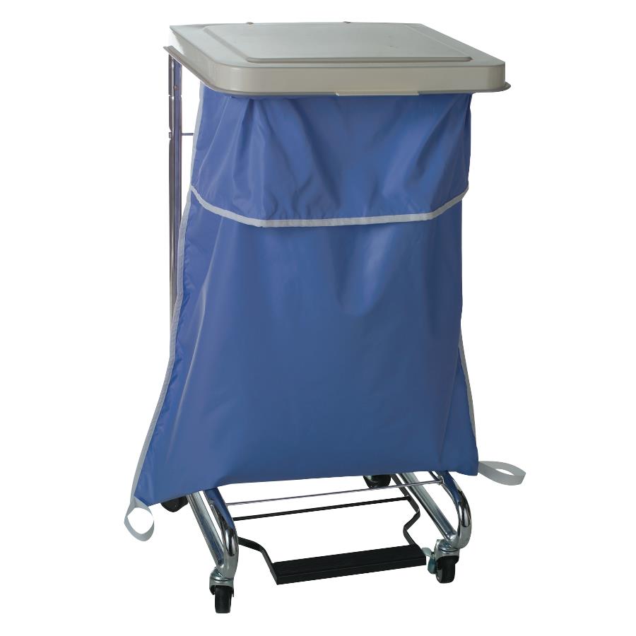 Blockade Hamper Bag with Flip Top and Elastic Closure, Blue, 25", 12/DZ (MDT021377) 1 Dozen