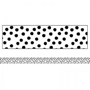 BORDER PAINTED DOTS STRAIGHT