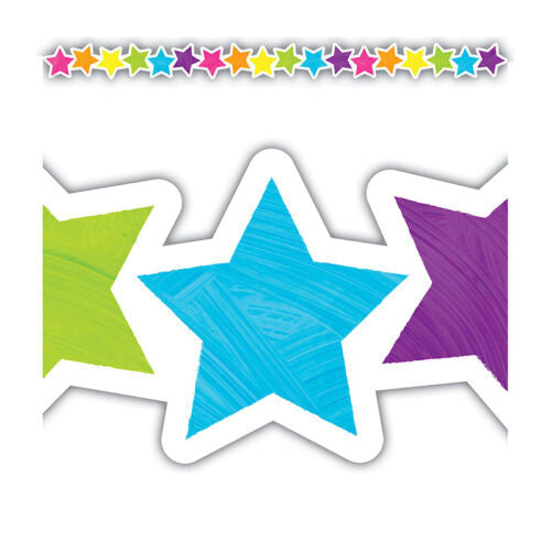 Brights 4Ever Stars Die-Cut Border Trim