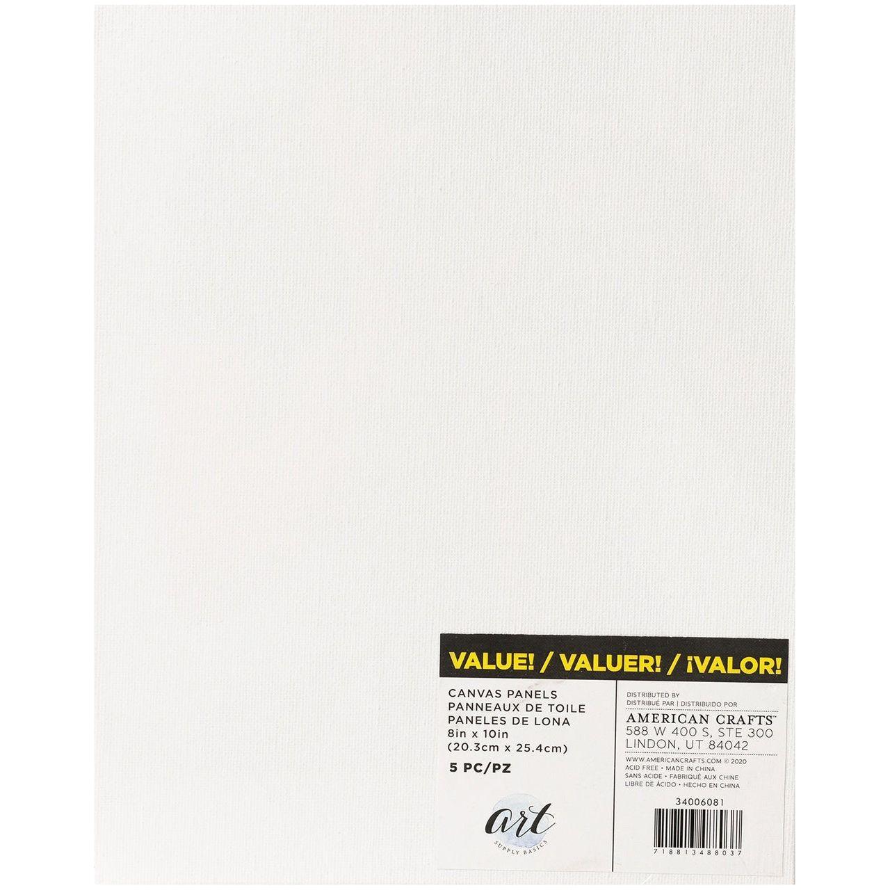 CANVAS PANEL PACK 8X10