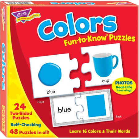 COLORS FUN-TO-KNOW PUZZLES