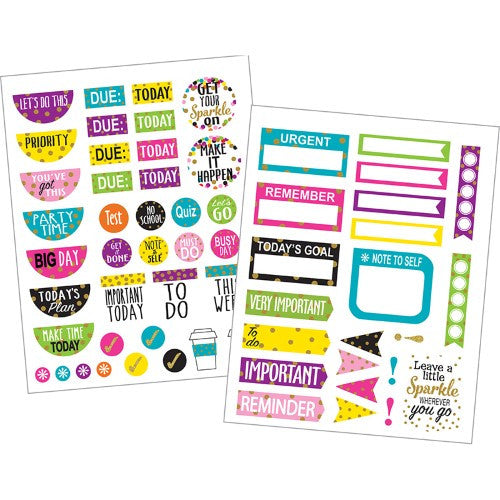 CONFETTI PLANNER STICKERS 180 STICKERS 60 DESINGS