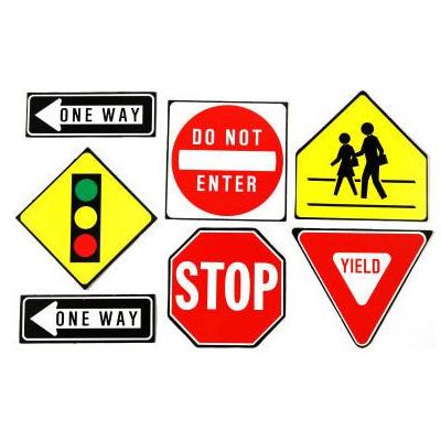 DECORATING KIT TRAFFIC SYMBOLS 2 SIDED