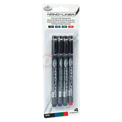 DRAWING PENS FINE VARIETY COLOR PQ.4