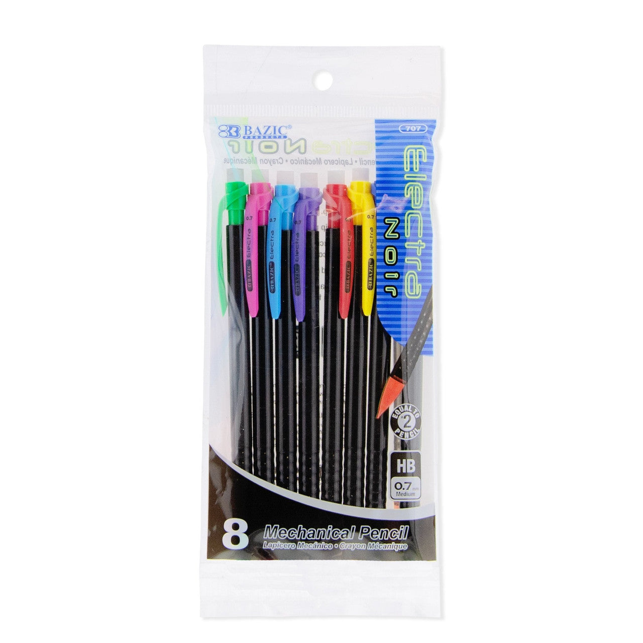ELECTRA NOIR 0.7MM MECHANICAL PENCIL PQ.8