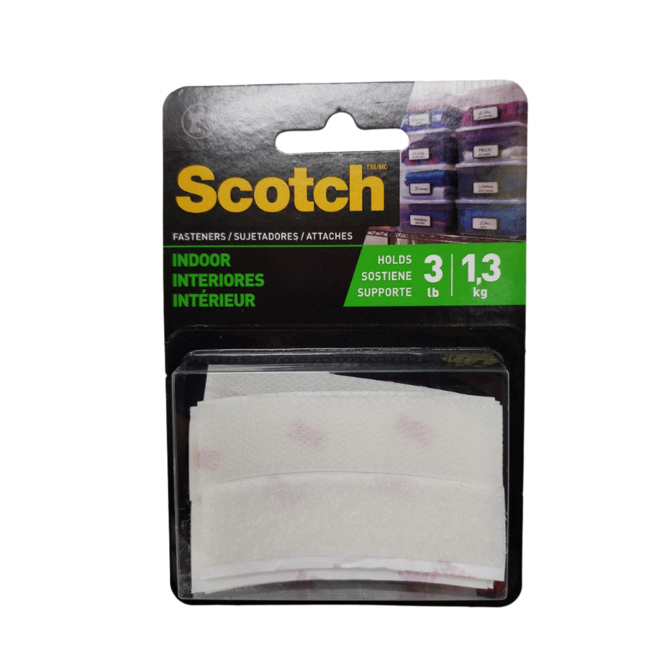 FASTENERS MULTI-PURPOS VELCRO WHITE