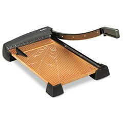 HEAVY-DUTY WOOD BASE GUILLOTINE TRIMMER 12" X 18"