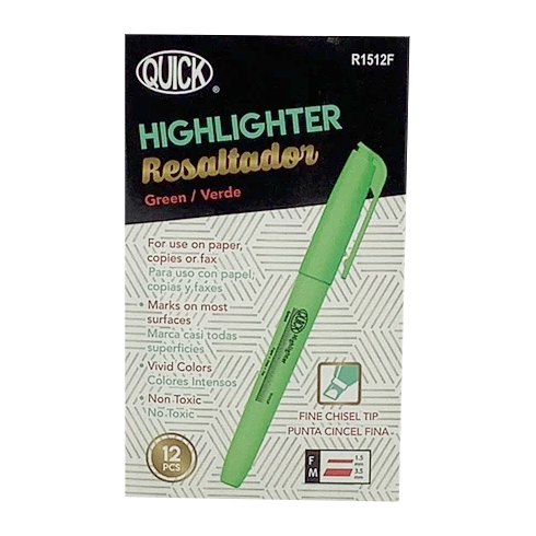HIGHLIGHTER GREEN