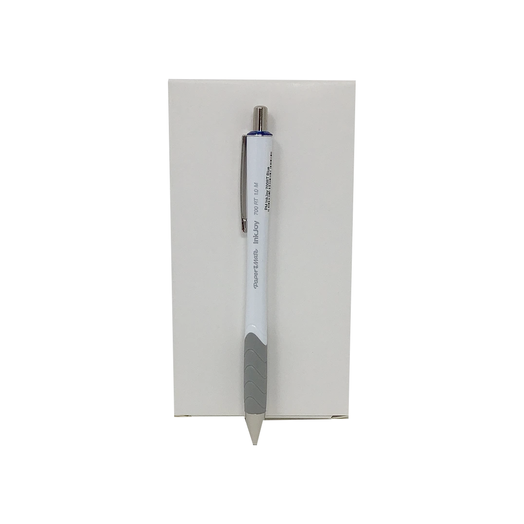 INKJOY 700 RT MED 1.0MM WHITE INK BLUE CJ.12