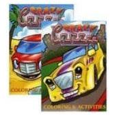 JUMBO CRAZY CARZZ COLORING & ACTIVITY BOOKSYELLOW
