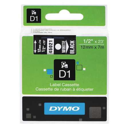 LABELS TAPE WHITE/BLACK