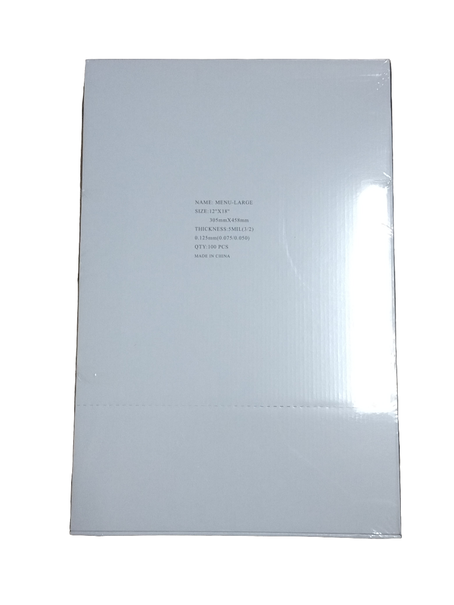 LAMINATING POUCH 5ML 12 X 18 (CJ.100)