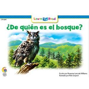 LEARN TO READ DE QUIEN ES EL BOSQUE LIBRO