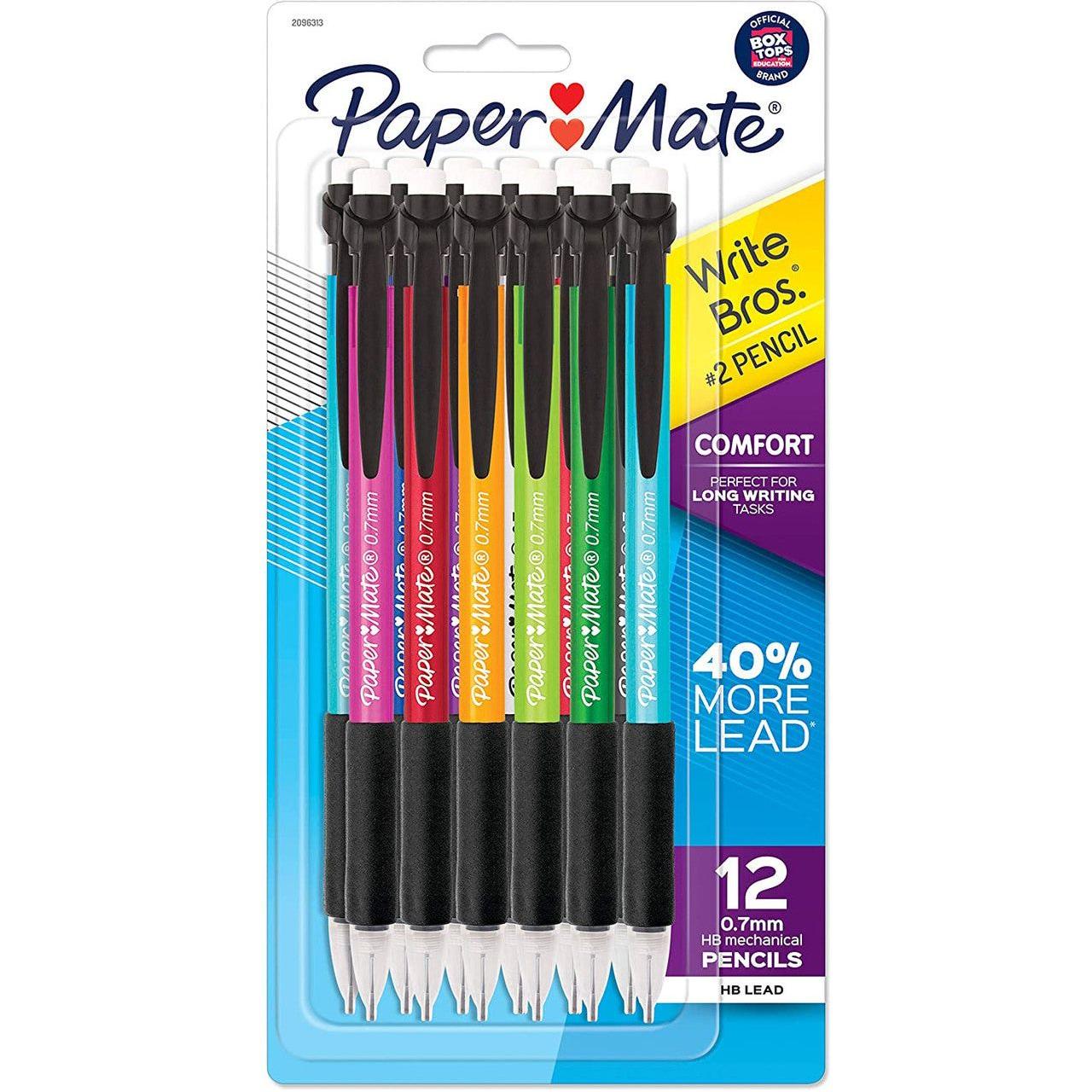 MECHANICAL PENCIL COMFORT .7MM 12CT ASST