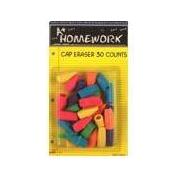 NEON COLORED ERASER CAPS PQ.30