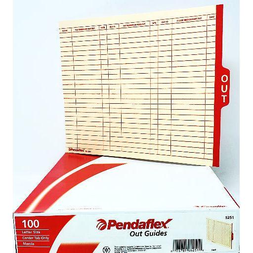 OUT GUIDES LATERAL LETTER BOX/100