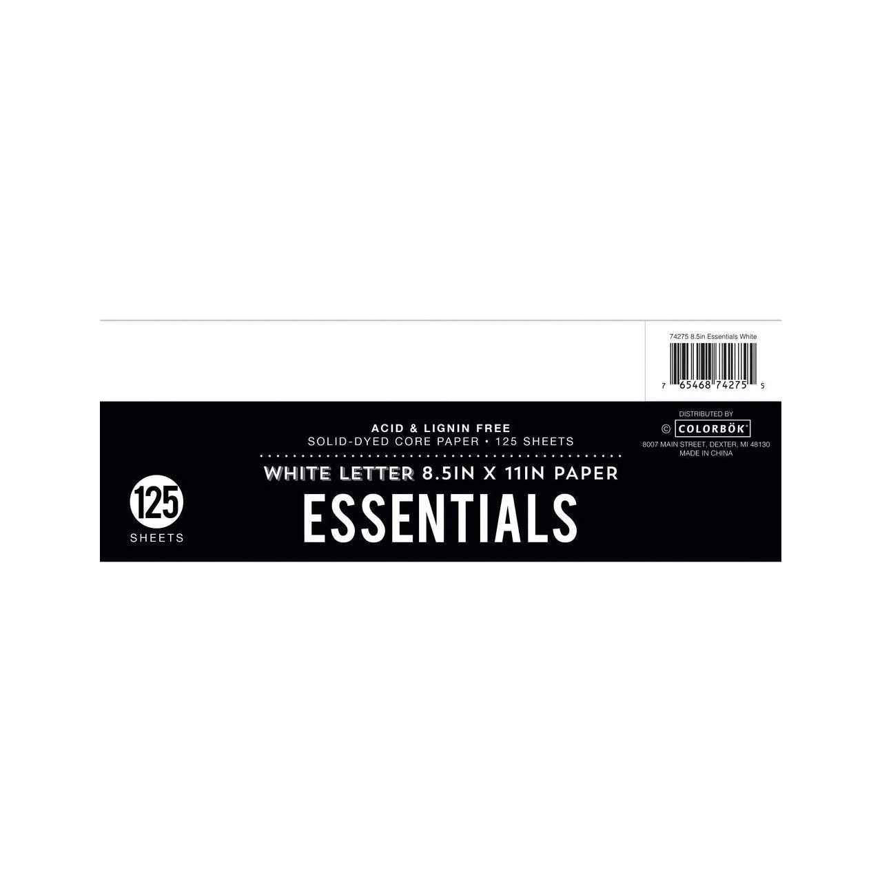 PAPER PAD PAPER ESSENTIALS WHITE