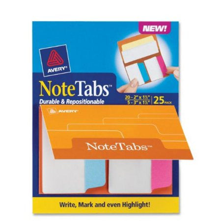 NOTE TABS ASST (PQ.25)